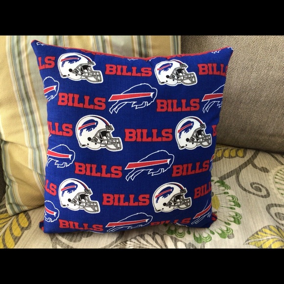 Buffalo bills decorative throw pillow - Picture 1 of 4